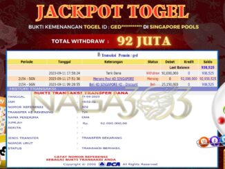 bukti jp naga303 #571