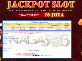 bukti jp naga303 #691