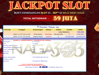 bukti jp naga303 #698